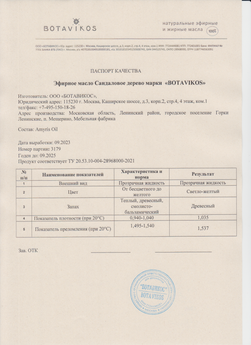 Паспорт №092023